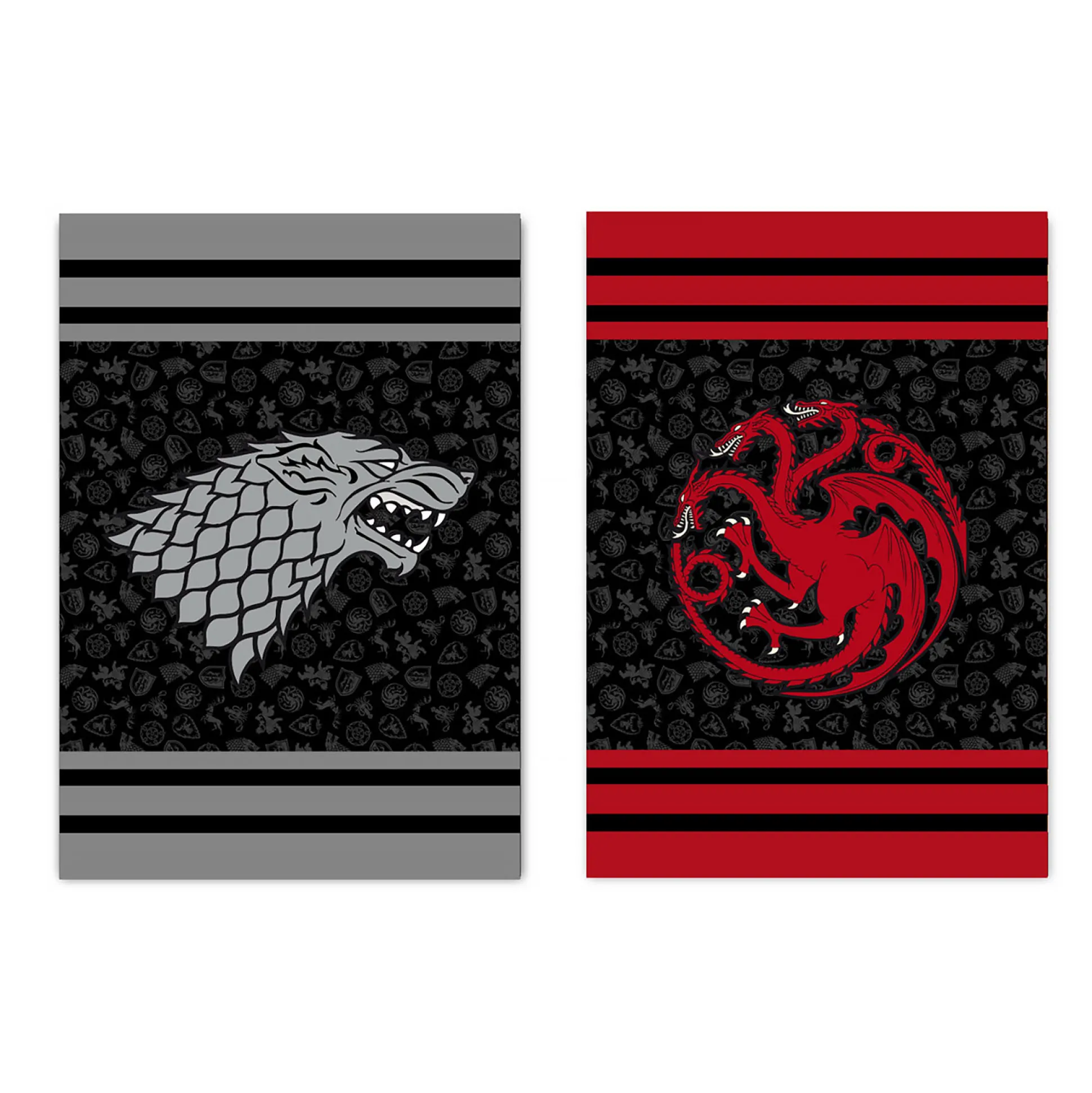 Stark en Targaryen Theedoeken Set - Game of Thrones