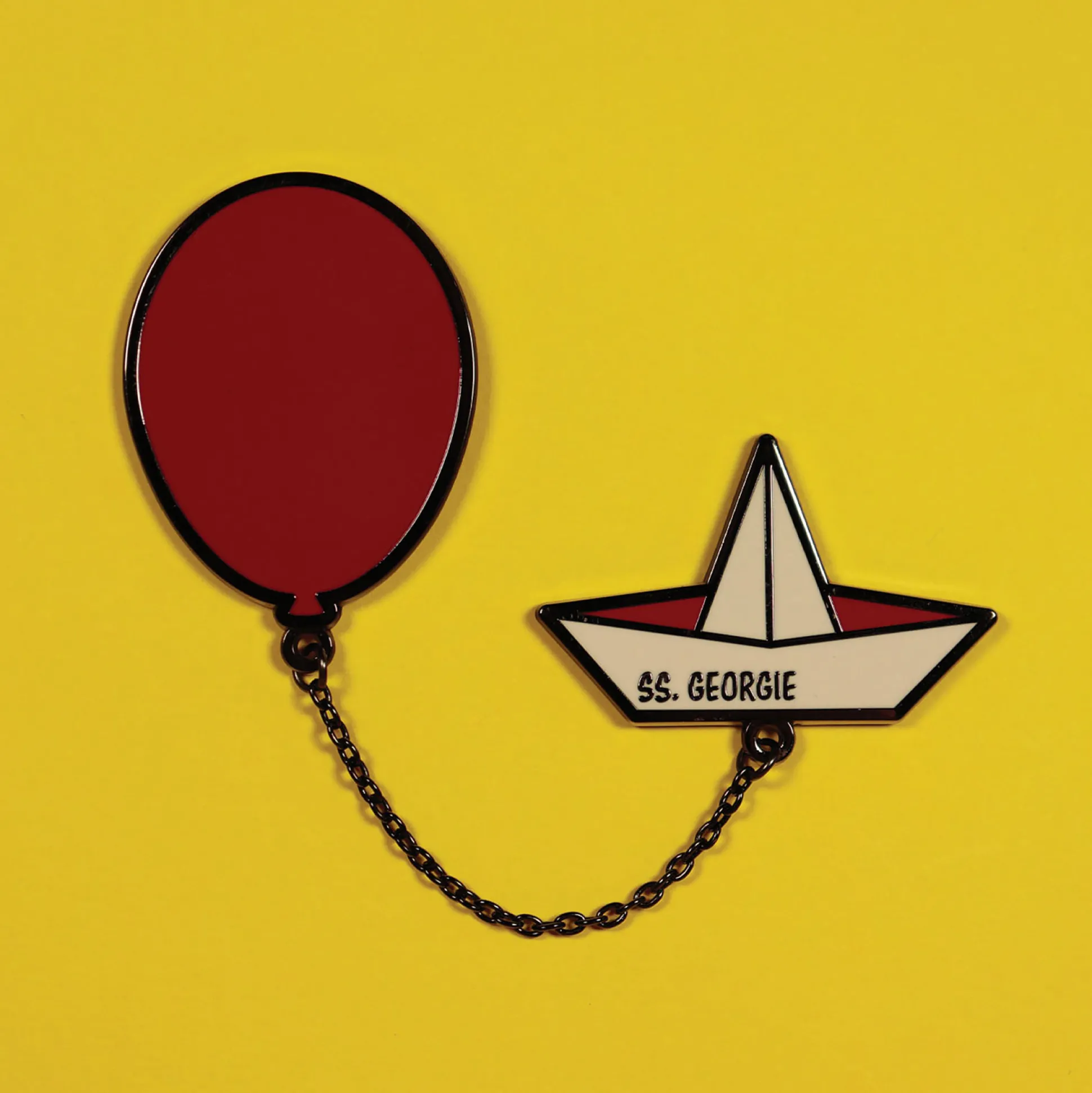 Stephen Kings IT - Ballon en Boot Pin Set