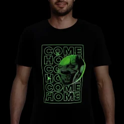Stephen King's IT - Kom Thuis Glow in the Dark T-Shirt Zwart