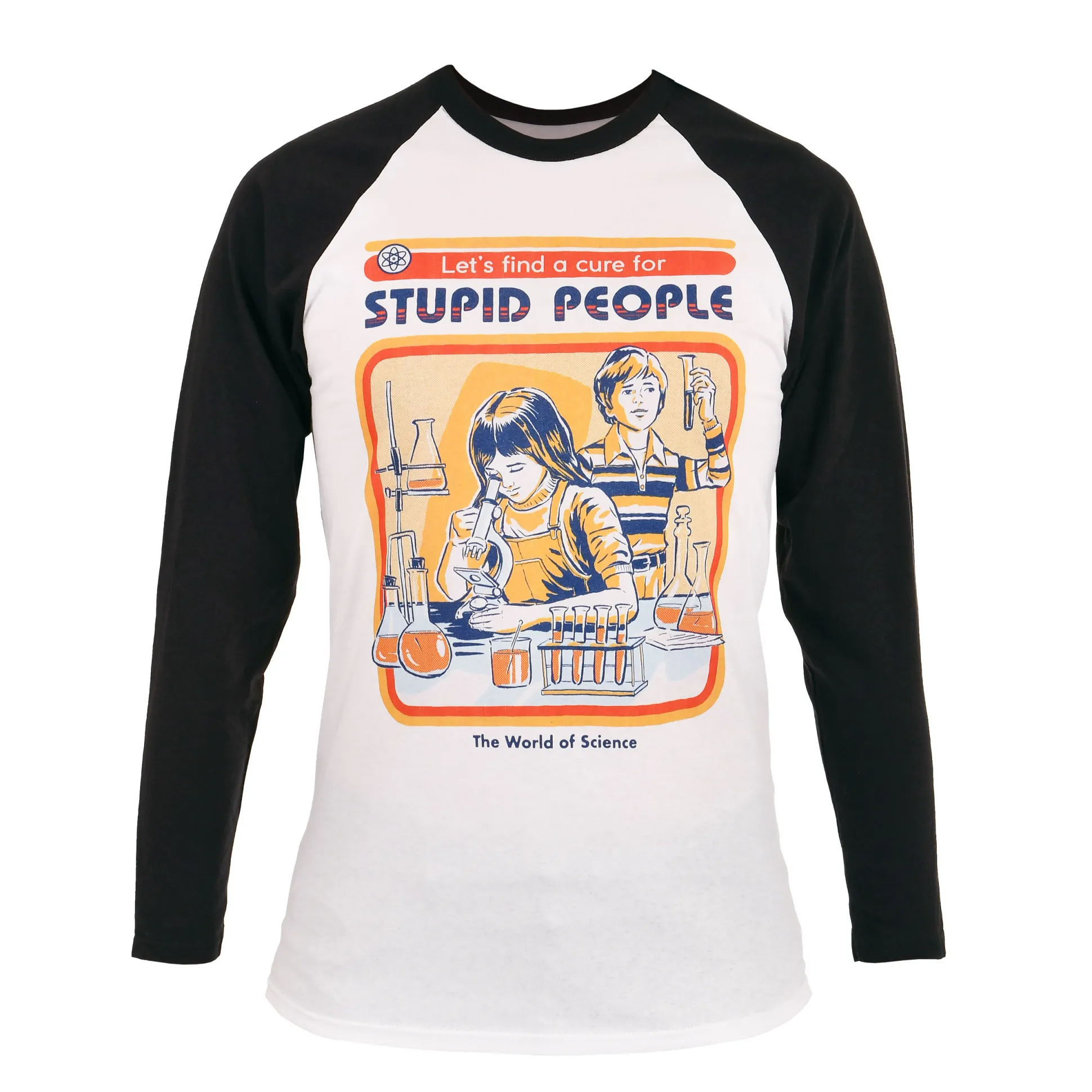 Steven Rhodes - Laten we een geneesmiddel vinden voor domme mensen Longsleeve