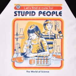 Steven Rhodes - Laten we een geneesmiddel vinden voor domme mensen Longsleeve