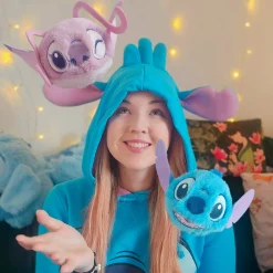 Stitch Beanie Bouncers stuiterende pluchen bal - Lilo & Stitch