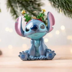 Stitch met haarband kerstboomornament - Lilo & Stitch