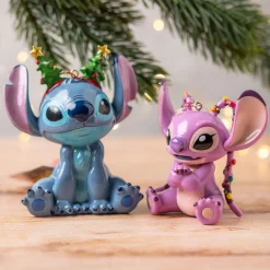 Stitch met haarband kerstboomornament - Lilo & Stitch