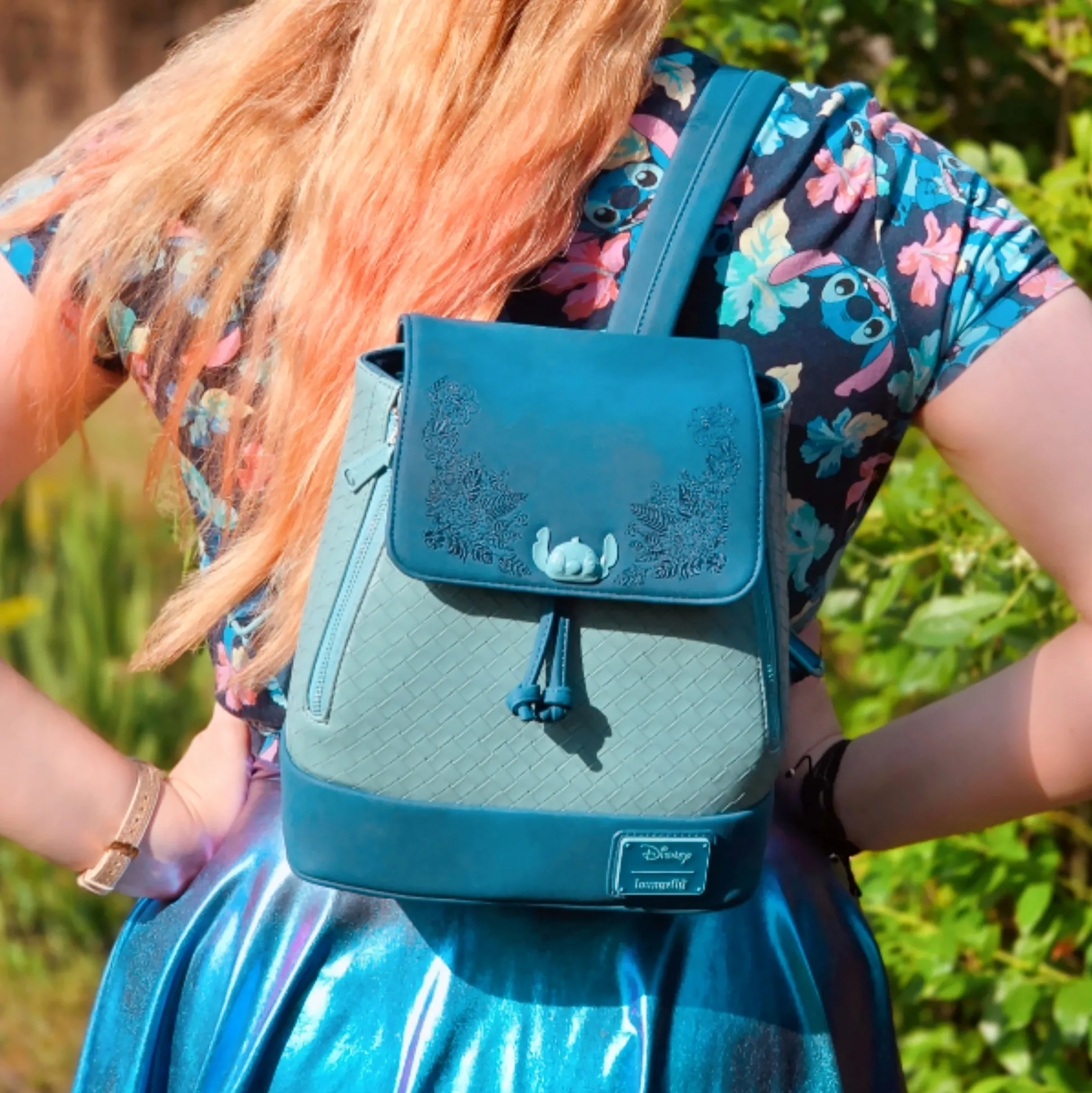 Stitch Mini Rugzak Blauw - Lilo & Stitch