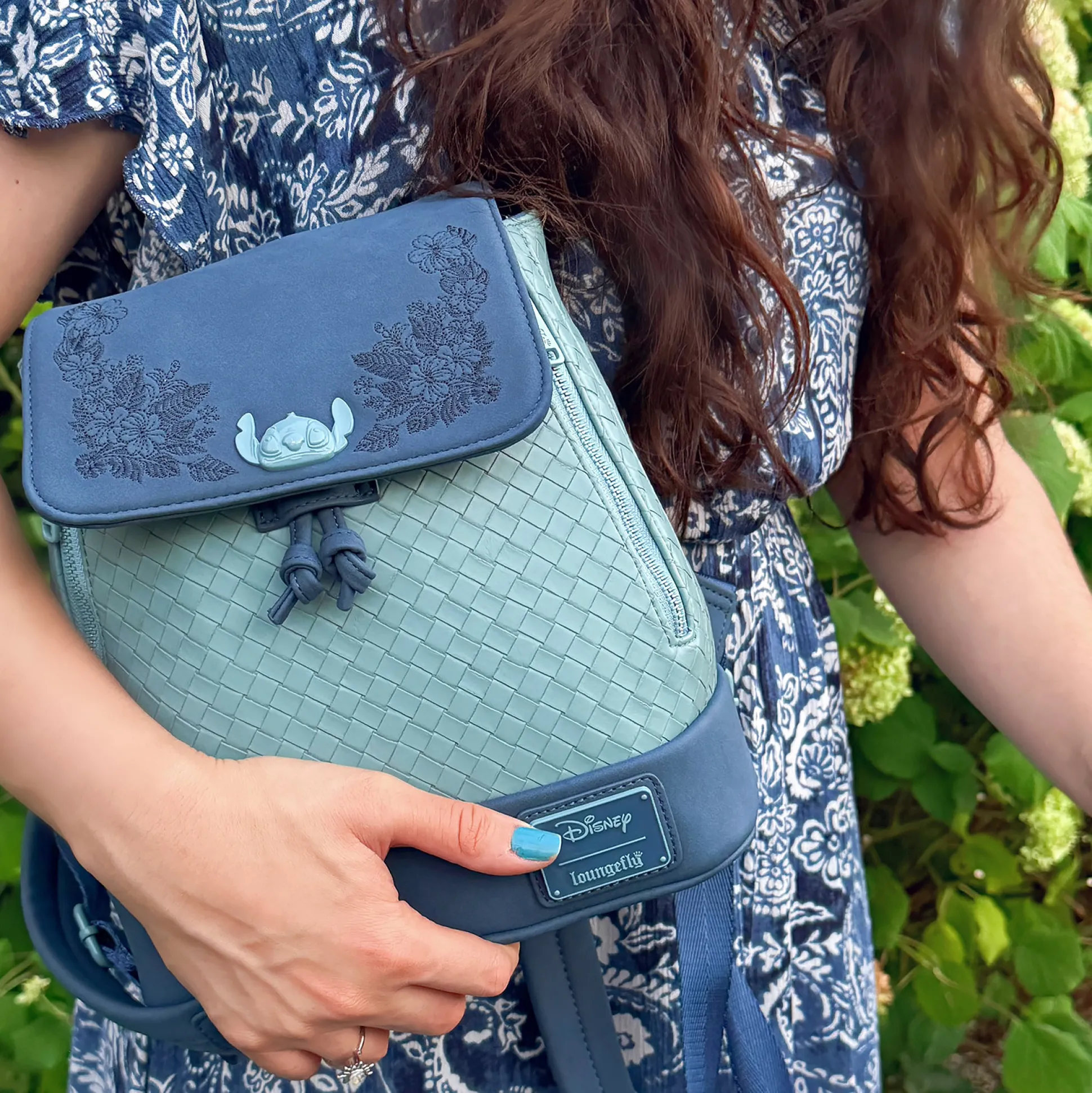 Stitch Mini Rugzak Blauw - Lilo & Stitch