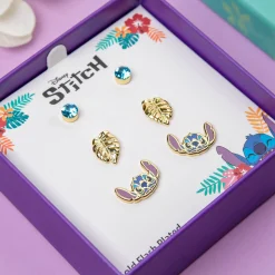 Stitch Oorbellen 3-delige Cadeauset - Lilo & Stitch