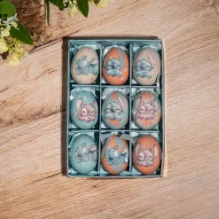 Stitch paasei-hangers 9-delig - Lilo & Stitch