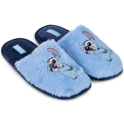 Stitch Pluche Pantoffels Blauw - Lilo & Stitch