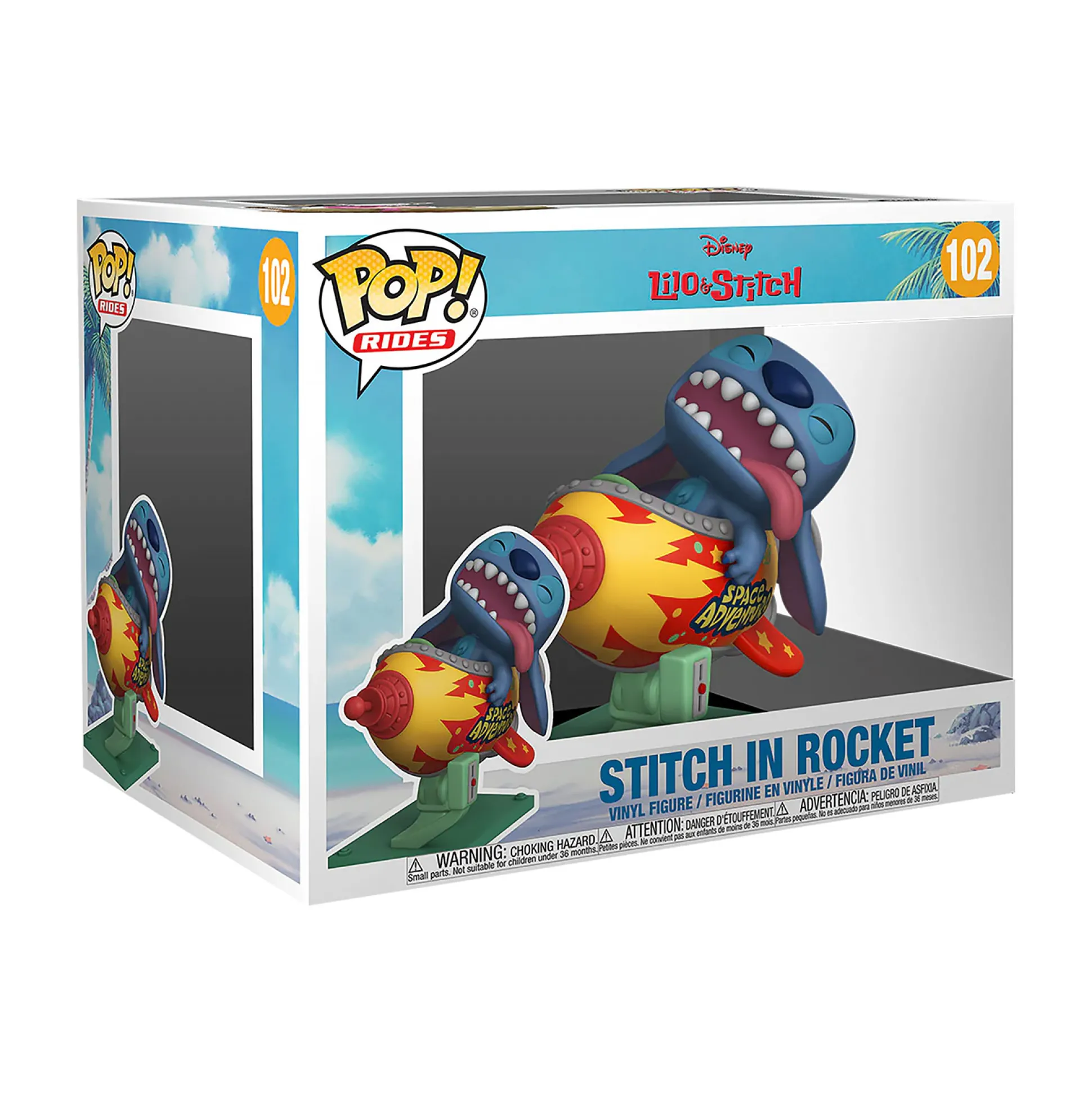 Stitch Rocket Funko Pop Figuur - Lilo & Stitch