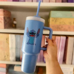 Stitch To Go Beker met rietje - Lilo & Stitch