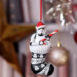 Stormtrooper in kerstsok Kerstboomversiering - Star Wars
