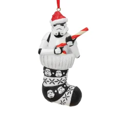 Stormtrooper in kerstsok Kerstboomversiering - Star Wars