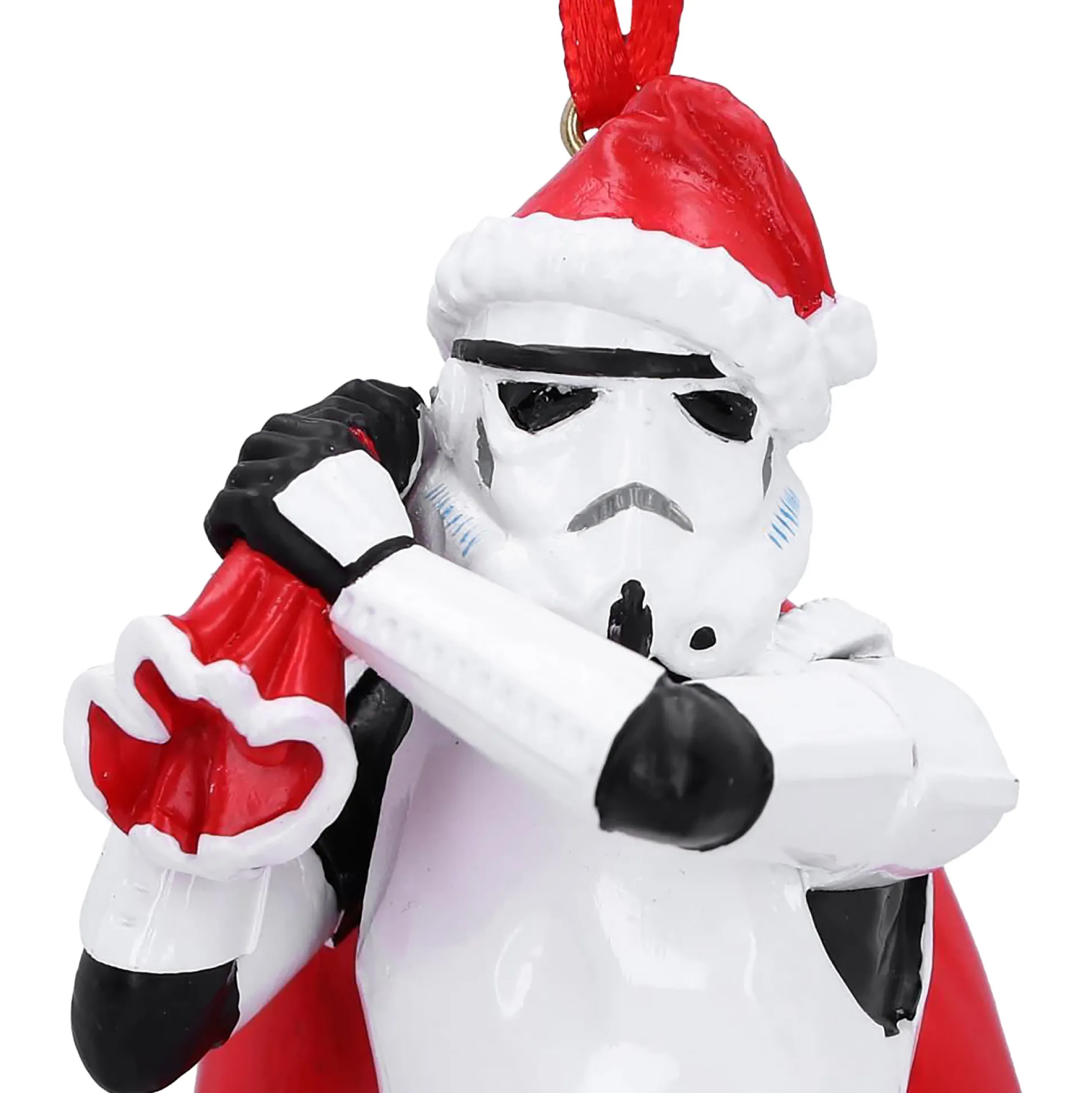 Stormtrooper Santa met zak kerstboomversiering - Star Wars