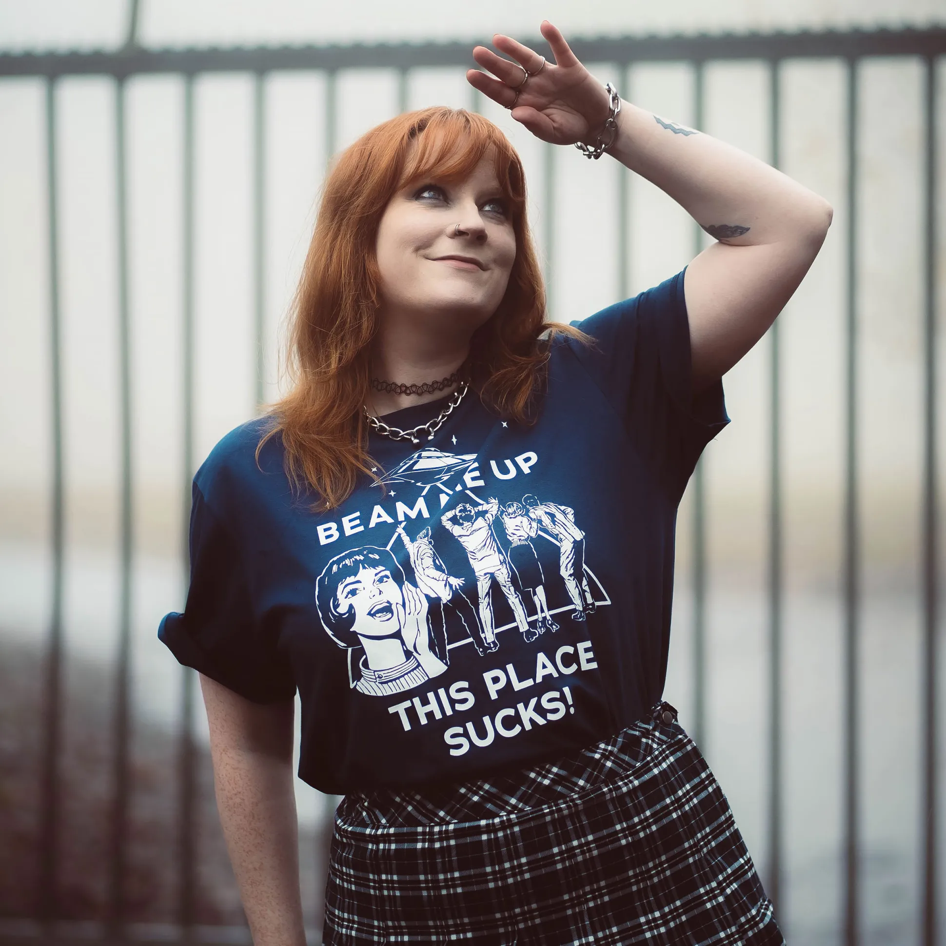 Stranger Things - Beam Me Up T-shirt