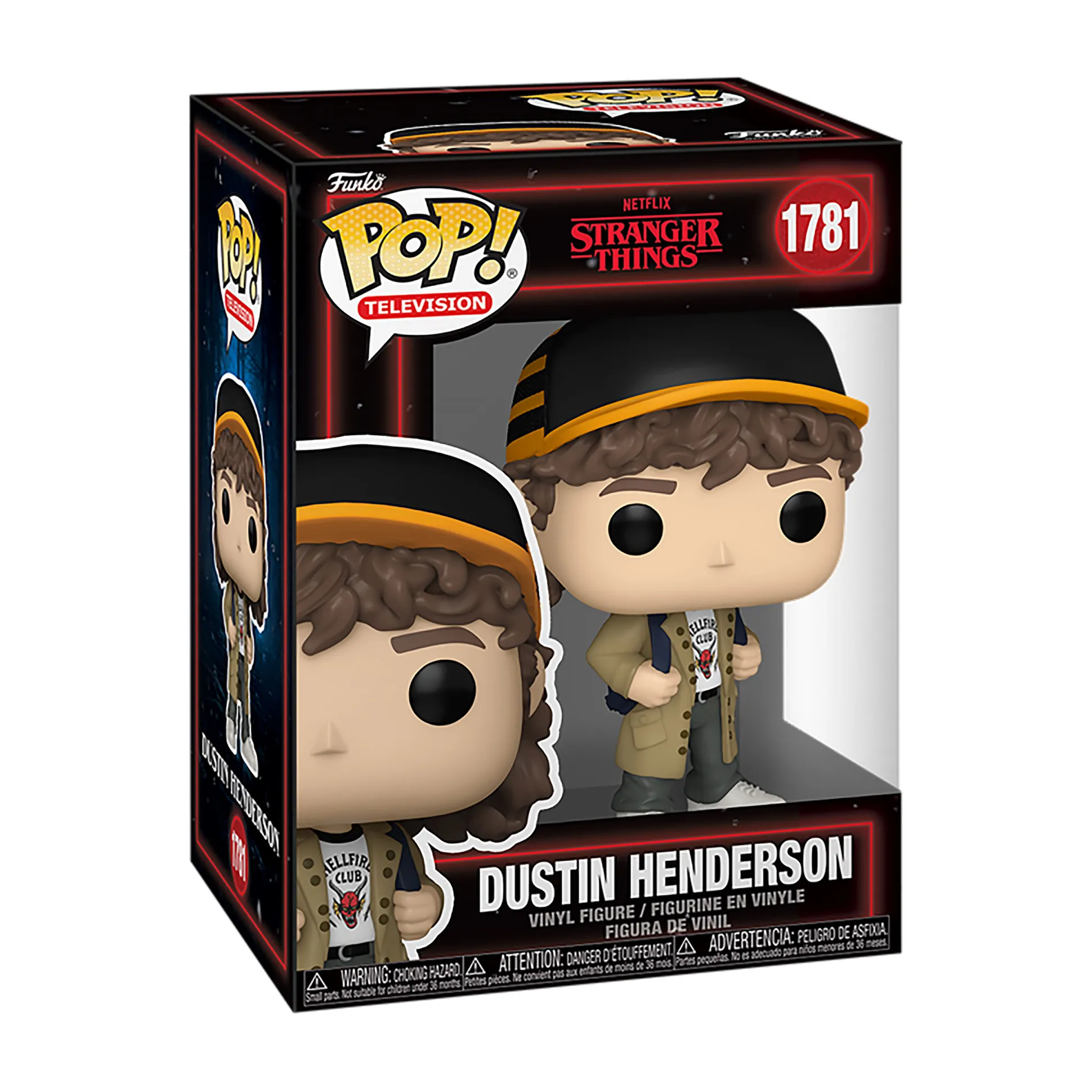 Stranger Things - Dustin Henderson Funko Pop figuur