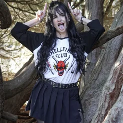 Stranger Things - Hellfire Club Embleem Longsleeve