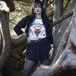 Stranger Things - Hellfire Club Embleem Longsleeve