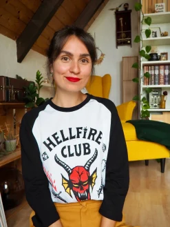 Stranger Things - Hellfire Club Embleem Longsleeve