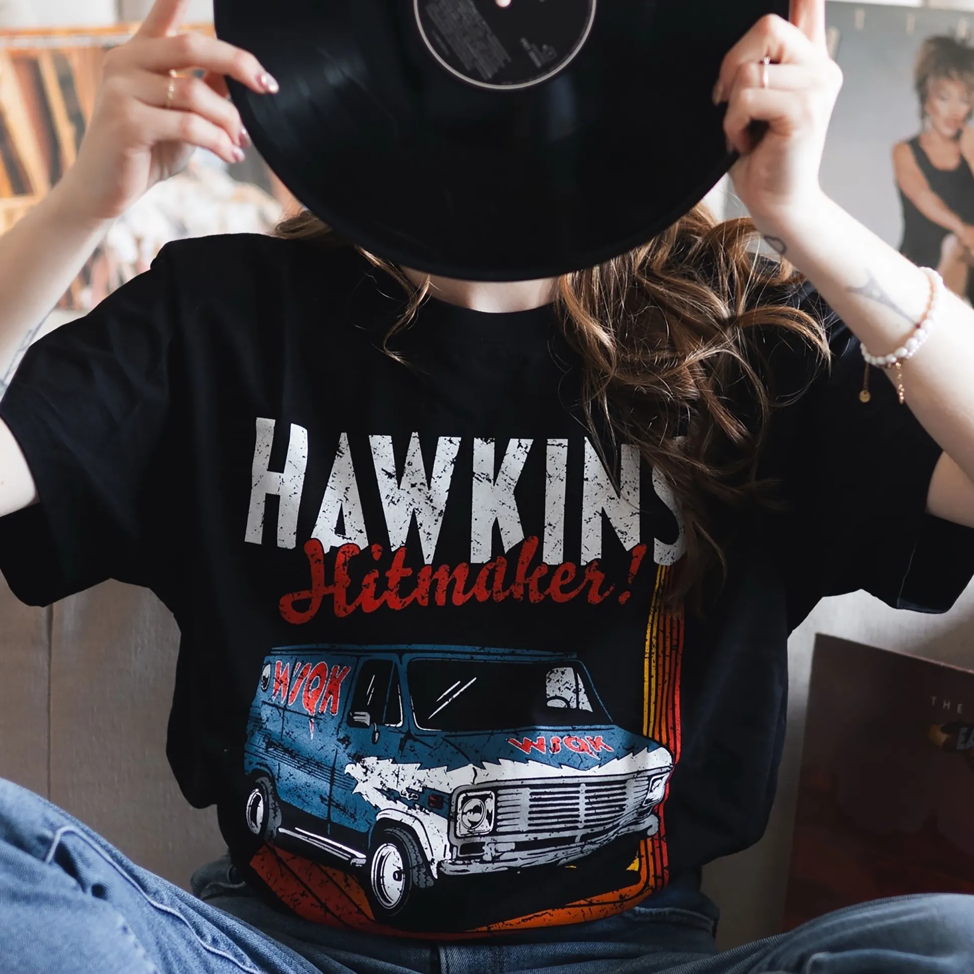 Stranger Things - WSQK Hawkins Hitmaker T-shirt