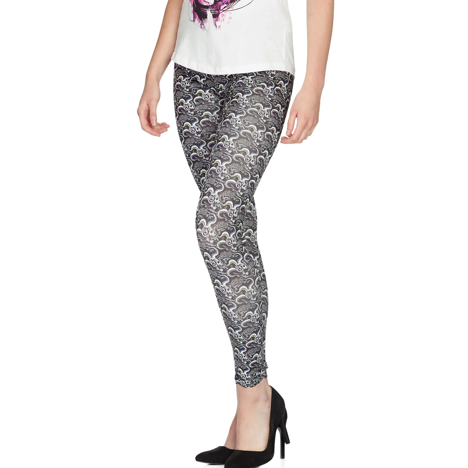 Suicide Squad - Joker Leggings zwart
