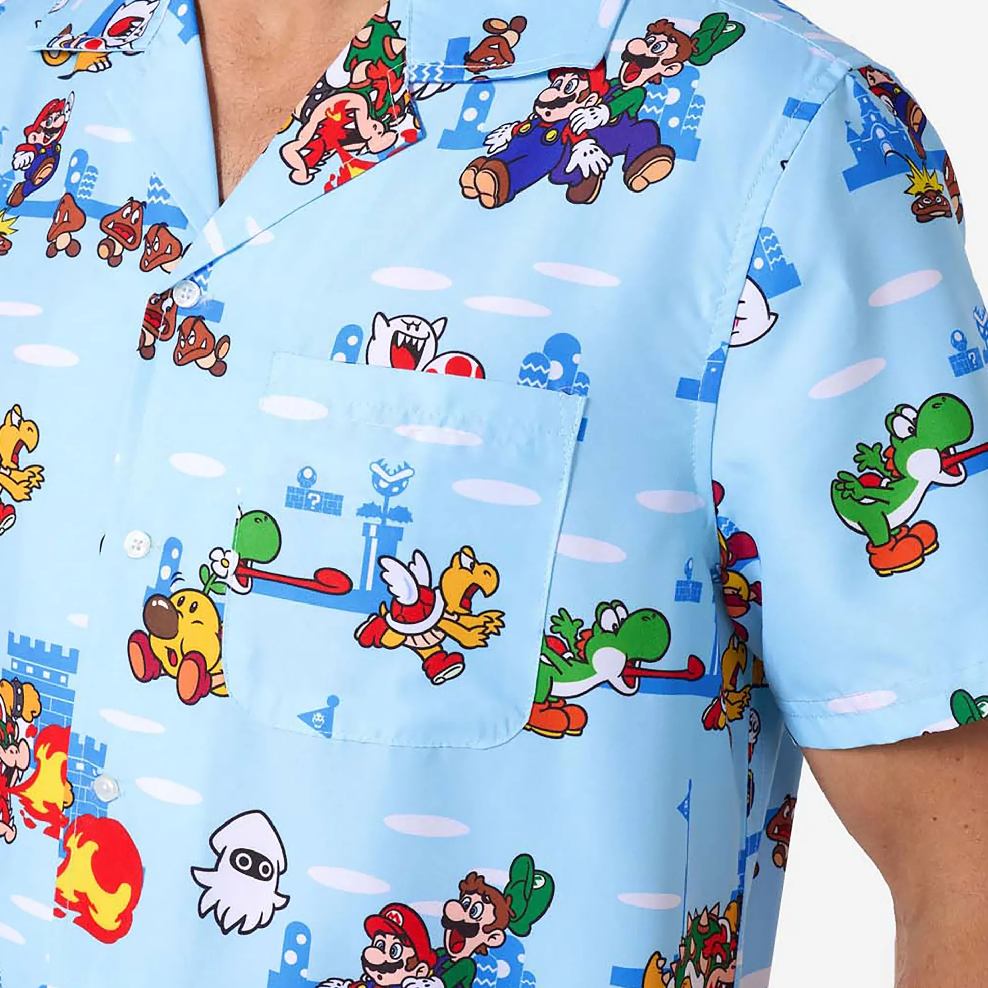 Super Mario - Adventures overhemd met korte mouwen