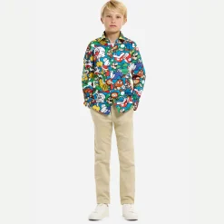 Super Mario - Characters overhemd voor kinderen