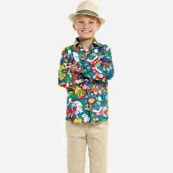 Super Mario - Characters overhemd voor kinderen