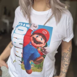 Super Mario - It's A Me Mario T-Shirt wit