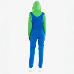 Super Mario - Luigi Onesie voor volwassenen