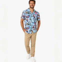 Super Mario - Mario Kart Korte Mouwen Overhemd