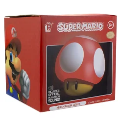 Super Mario - Super-Paddenstoel Tafellamp met Geluid