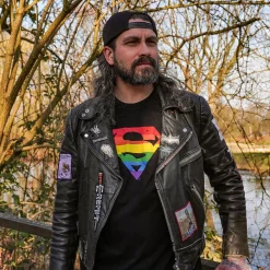 Superman - Pride Logo T-shirt zwart