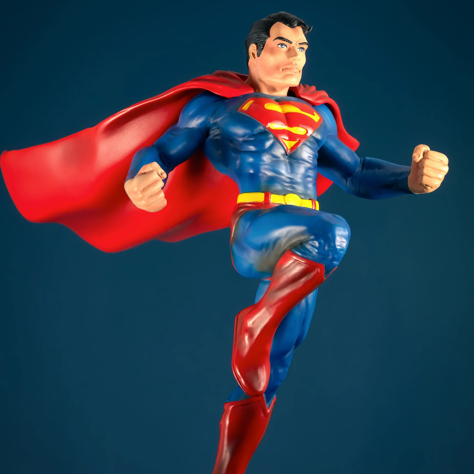 Superman Stripfiguur Standbeeld
