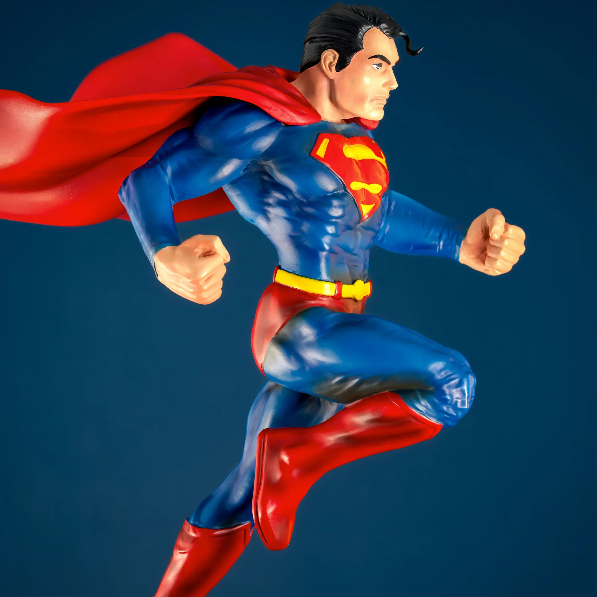Superman Stripfiguur Standbeeld