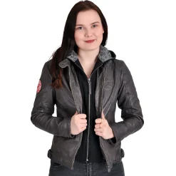 Supernatural - Anti Possession Symbool Leren Jas Dames