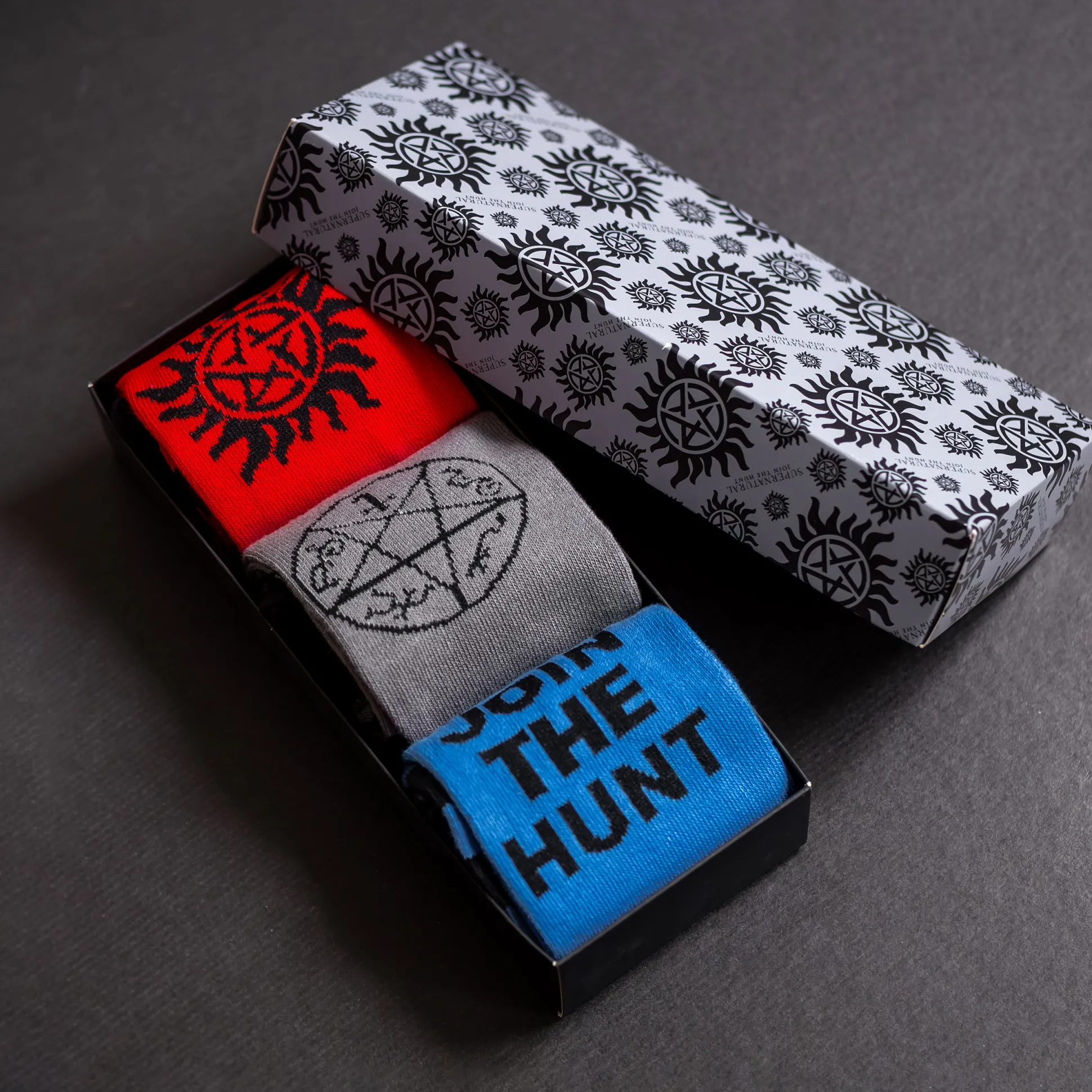 Supernatural Sokken 3-Pack in Cadeaubox