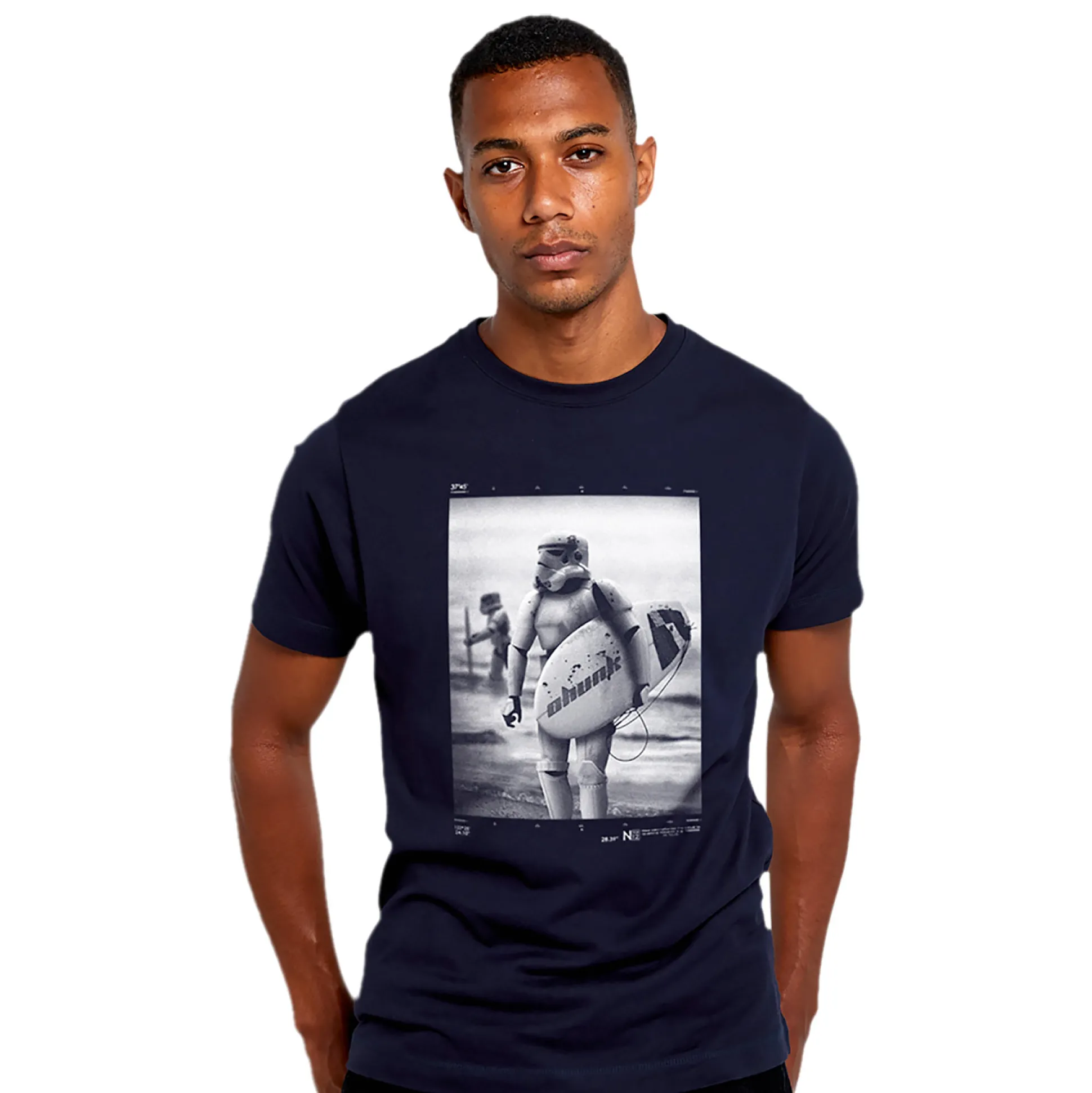 Surfing Trooper T-shirt voor Star Wars-fans blauw