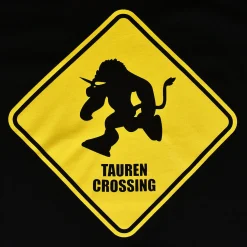 Tauren Crossing T-Shirt voor World of Warcraft Fans zwart