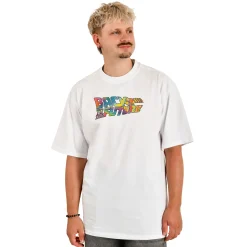 Terug naar de Toekomst - Hoverboard Oversized T-Shirt Wit