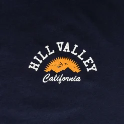 Terug naar de Toekomst - Hill Valley T-Shirt Blauw
