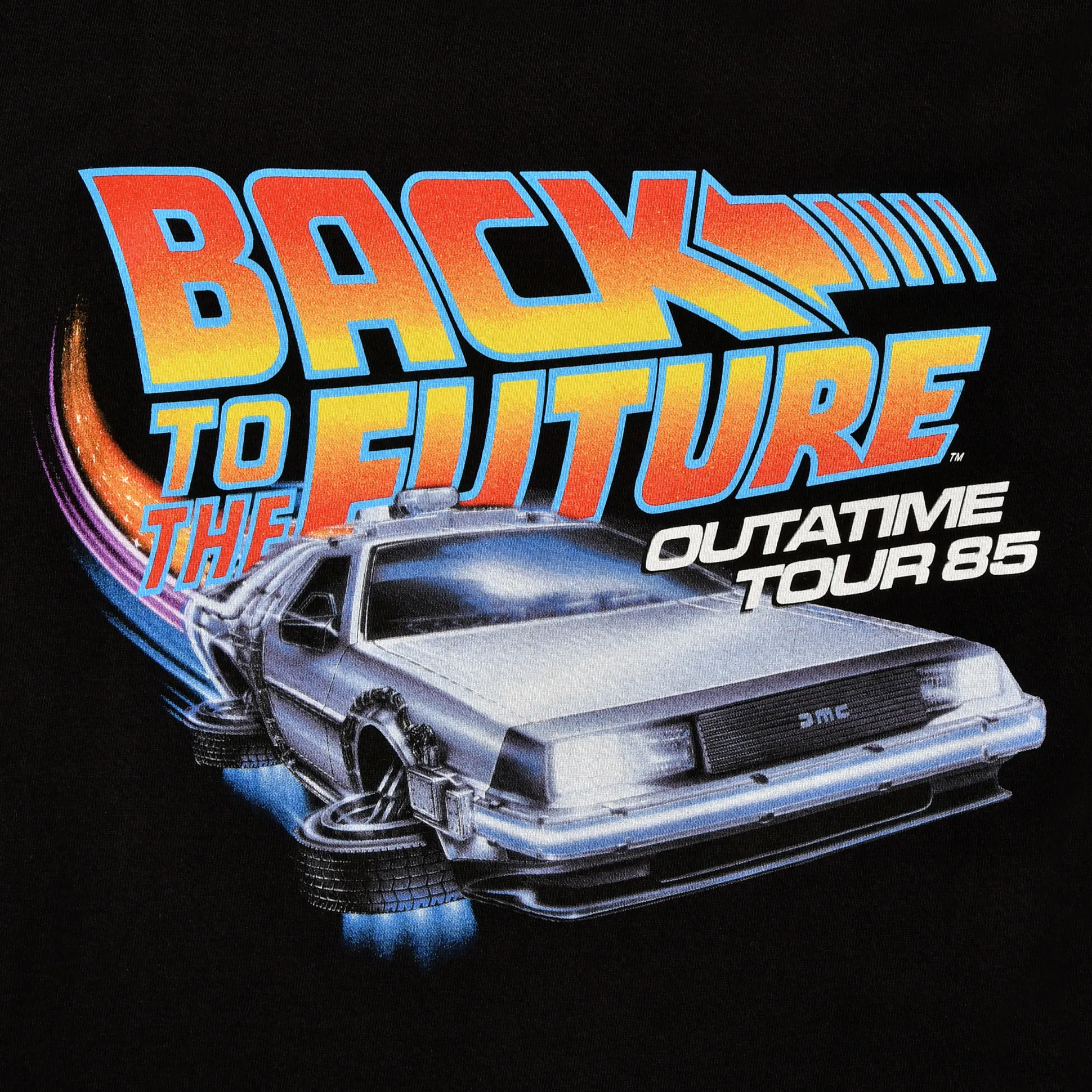 Terug naar de Toekomst - Outatime Tour T-Shirt zwart