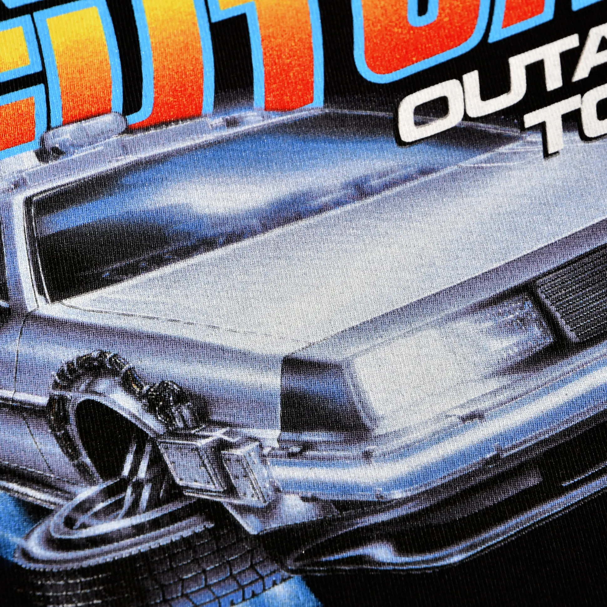 Terug naar de Toekomst - Outatime Tour T-Shirt zwart