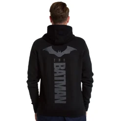 The Batman Logo Hoodie Zwart