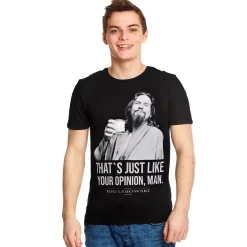 The Big Lebowski - Dude T-shirt zwart