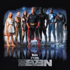 The Boys - Het Seven T-Shirt zwart
