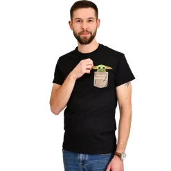 The Child Precious Cargo T-Shirt Zwart - Star Wars The Mandalorian