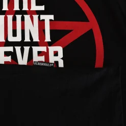 The Hunt Never Ends T-shirt voor Supernatural Fans zwart