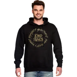 The Lord of the Rings - De Ene Ring Hoodie Zwart