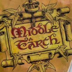 The Lord of the Rings - Midden-aarde Kaart Onderzetters set van 12